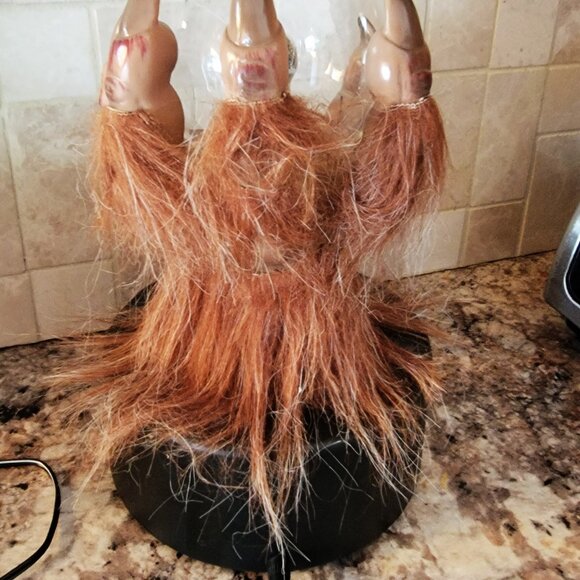 Gemmy Halloween Werewolf Hand With Electronic Plasma Orb - Picture 3 of 4